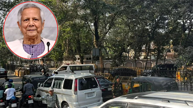 যমুনা ছেড়েছেন ড. মুহাম্মদ ইউনূস