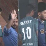 সেই জার্সি পরেই সংসদে শপথ নিতে এলেন হাসনাত