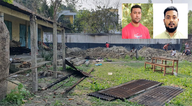 ছাত্রাবাসের টিন বিক্রি করলেন দুই ছাত্রদল নেতা