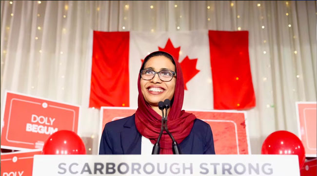 কানাডার পার্লামেন্টে বাংলাদেশি বংশোদ্ভূত ডলি