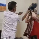 কলেজে ঢুকে শিক্ষিকাকে জুতাপেটা করলেন বিএনপি নেতা