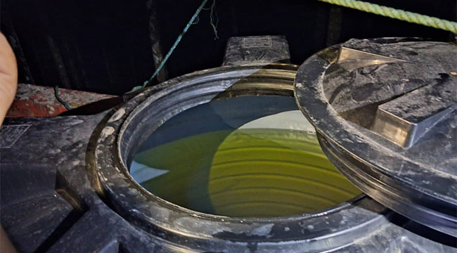 ছাদের পানির ট্যাংকে ডিজেল মজুদ