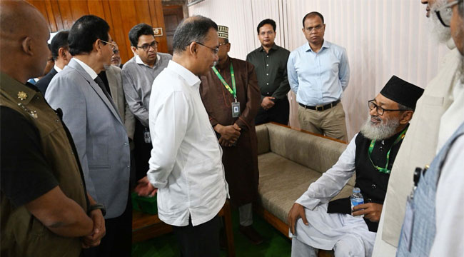 সংসদে অসুস্থ হয়ে পড়লেন জামায়াত এমপি, খোঁজ নিলেন প্রধানমন্ত্রী