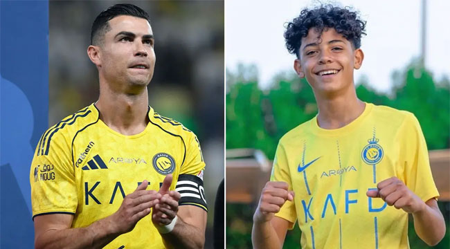 ছেলের সঙ্গে খেলার স্বপ্ন পূরণ হতে যাচ্ছে রোনালদোর