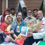 বরিশাল নগর প্রশাসকের সাথে সিটি কলেজ শিক্ষকদের সৌজন্য সাক্ষাৎ