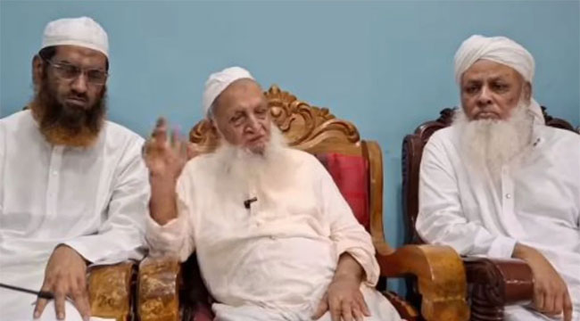 পরিষ্কার হয়ে গেছে, আমরা এক: হেফাজত আমির