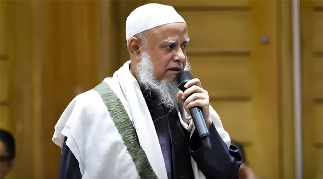 স্ত্রীর মৃত্যুর পর দ্বিতীয় বিয়ে করলেন হেফাজতের মহাসচিব