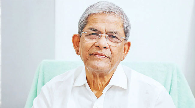 ফারাক্কা বাঁধ মরণফাঁদে পরিণত হয়েছে: মির্জা ফখরুল