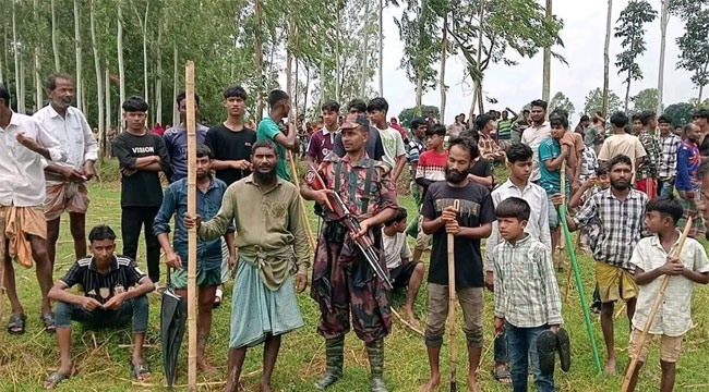 ‘দেশের জন্য জান দেব, এক ইঞ্চি মাটিও ছাড়ব না’