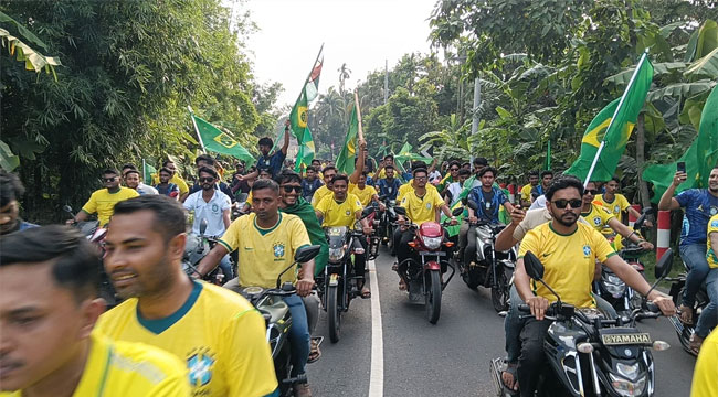ভোলায় মোটরসাইকেল শোভাযাত্রায় ব্রাজিল সমর্থকের মৃত্যু
