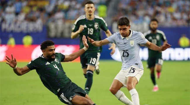 গোলকিপারের জাদুতে উরুগুয়েকে আটকে দিল সৌদি আরব