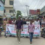 বাউফল ছাত্রদল সভাপতির মুক্তির দাবিতে বিক্ষোভ, দুপুরে কারামুক্তি