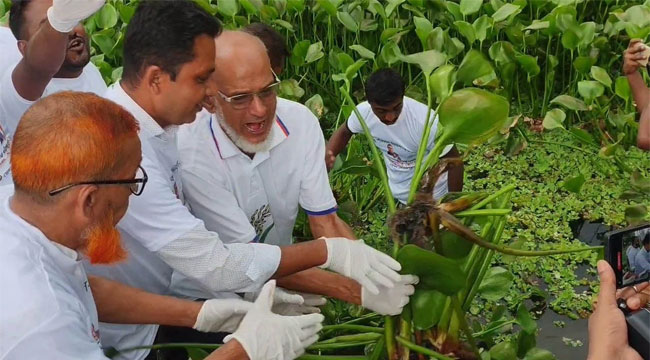 পিরোজপুর জেলা পরিষদের পরিচ্ছন্নতা সপ্তাহ উদ্বোধন