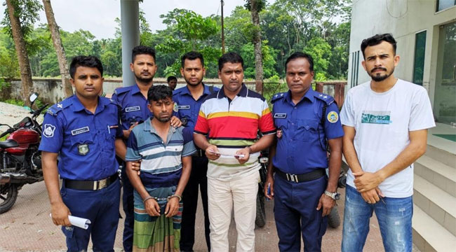 হিজলায় হত্যা-ডাকাতিসহ ১৬ মামলার আসামি গ্রেফতার