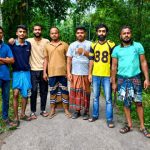 আগৈলঝাড়ায় গৈলা একতা যুবসমাজের পরিচ্ছন্নতা কর্মসূচি