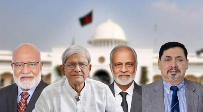 রাষ্ট্রপতি হওয়ার আলোচনায় ৫ নাম, ৪ জনই বিএনপির স্থায়ী কমিটির নেতা