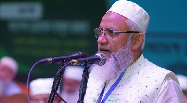 রাসূলের (সা.) আদর্শই অশান্ত পৃথিবীতে শান্তি প্রতিষ্ঠার একমাত্র পথ: মাওলানা আবদুল জব্বার