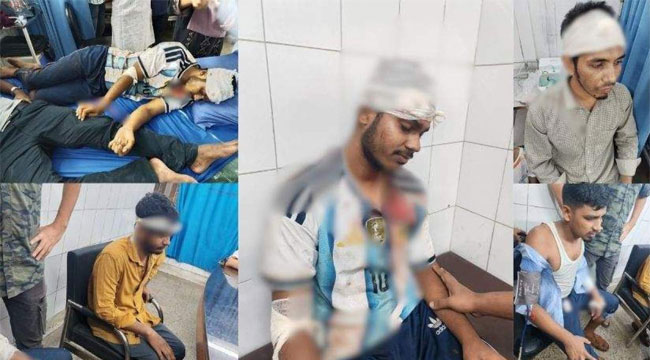 হাসপাতালে চিকিৎসা নিতে গিয়েও হামলার শিকার, জকসু নেতা-সাংবাদিকসহ আহত অনেকে