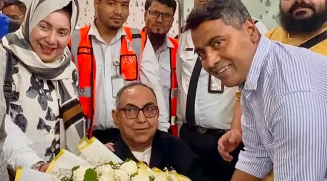 দেশে ফিরেছেন মির্জা আব্বাস