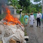 দুমকি উপজেলা স্বাস্থ্য কমপ্লেক্সে অকেজো ও মেয়াদোত্তীর্ণ চিকিৎসা সামগ্রী ধ্বংস