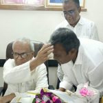 ভারপ্রাপ্ত মহাসচিবের সাথে পিরোজপুরের বিএনপি নেতা শুভ্রর সৌজন্য সাক্ষাৎ