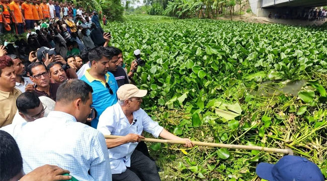 খাল পরিষ্কার করলেই হবে না, পরিচ্ছন্ন রাখতে হবে পুরো দেশ : জয়নুল আবেদীন