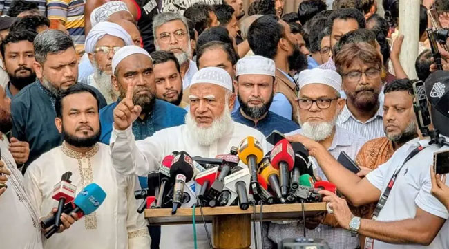 ধ্বংস করা রাড্ডা স্বাস্থ্যকেন্দ্রে ৫০ লাখ টাকা দেওয়ার ঘোষণা জামায়াতের