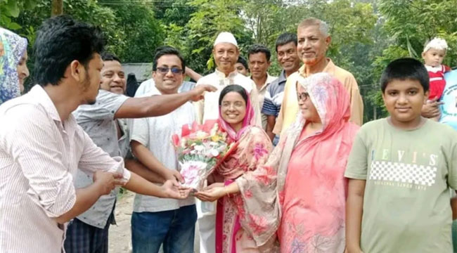 সহকারী জজ হিসেবে সুপারিশপ্রাপ্ত উজিরপুরের জান্নাত