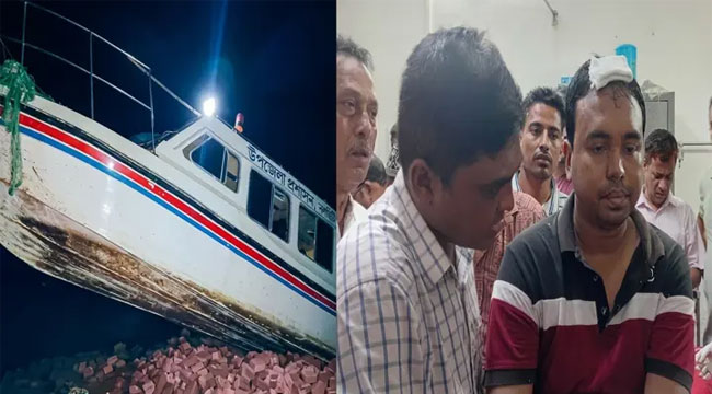 সুগন্ধা নদীতে অভিযানে গিয়ে স্পিডবোট দুর্ঘটনা : ইউএনওসহ আহত ৮